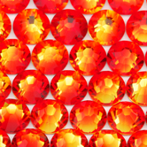SWAROVSKI® ELEMENTS 2028/2058 Flat Back Rhinestones 12ss Fire Opal