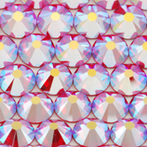 SWAROVSKI® ELEMENTS 2028/2058 Flat Back Rhinestones 30ss Light Siam AB