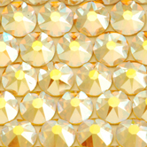 SWAROVSKI® ELEMENTS 2028/2058 Flat Back Rhinestones 20ss Light Topaz AB