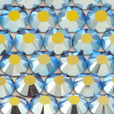 CRYSTALLIZED&trade; Elements - Swarovski Flat Back Rhinestone (2028) 16ss Siam AB