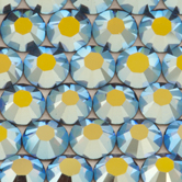 SWAROVSKI® ELEMENTS 2028 Hot Fix Rhinestones 30ss Smoked Topaz AB