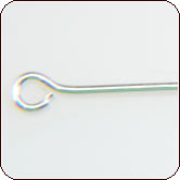 Eyepin 2-inch 21 Gauge - Silver Plated