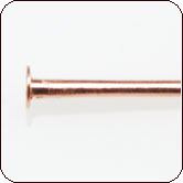 Headpin 2-inch 24 Gauge - Copper Plated