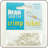 Crimp Tube 2.5mm - Silver Plate