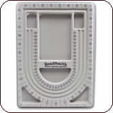 BeadSmith Bead Board 28 Inch Grey Flocked