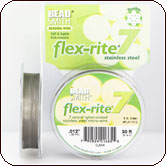 Flex-Rite® Beading Wire 7 Strand .012 in. 30 ft. - Clear