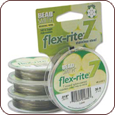 Flex-Rite® Beading Wire 7 Strand .018 in. 30 ft. - Clear