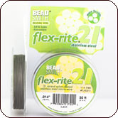 Flex-Rite® Beading Wire 21 Strand .014 in. 30 ft. - Clear
