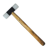 Nylon Hammer with Wood Handle