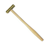 Brass Hammer with Wood Handle 2.5 oz.