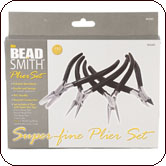 BeadSmith® Super Fine Plier Set with Pouch