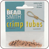 Crimp Tube 2mm - Copper Plate