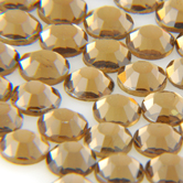 Click here to view larger image VALUE BRIGHT™ Crystal 1012 Flat Back Rhinestones 30ss Smoked Topaz