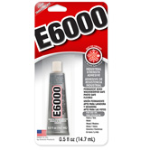 E6000 Adhesive - Medium Viscosity 0.5 oz.