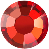 Preciosa® MAXIMA Flat Back Rhinestones 30ss Crystal Red Flame