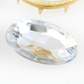 Rhinestone Biz Oval (4120) Acrylic Rhinestones 18x25mm - Crystal Clear