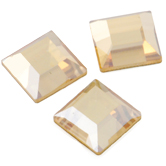 SWAROVSKI® ELEMENTS (2400) Square Flat Back Rhinestones 2.2mm Crystal Golden Shadow