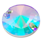 SWAROVSKI® ELEMENTS (3200) Rivoli Sew-on Rhinestones 12mm Crystal Paradise Shine
