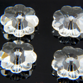 SWAROVSKI® ELEMENTS 3700 Marguerite Flower Beads 6mm Crystal Clear (Unfoiled)