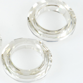 SWAROVSKI® ELEMENTS (4139) Cosmic Ring 30mm Silver Shade