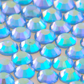 VALUE BRIGHT™ Crystal 1012 Flat Back Rhinestones 30ss Light Sapphire AB