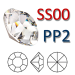 Preciosa® Chaton MAXIMA Stones PP2 (SS00)