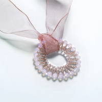 Beaded Ring Pend