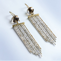 Golden Night Earrings