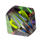 Preciosa® Rondelle Bicone Bead - 4mm Crystal Vitrail Medium