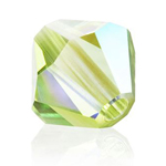 Preciosa® Rondelle Bicone Bead - 3mm Limecicle AB