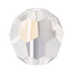 Preciosa® Simple Round Bead - 3mm Crystal Argent Flare