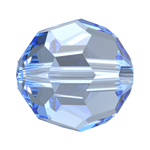 Preciosa® Simple Round Bead - 4mm Crystal Lagoon