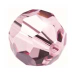 Preciosa® Simple Round Bead - 5mm Light Amethyst