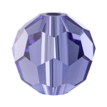 Preciosa® Simple Round Bead - 6mm Tanzanite