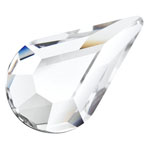 Preciosa® Pear MAXIMA Hot Fix 10x6mm Crystal Clear