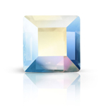 Preciosa® Square MAXIMA Flat Back 3mm Crystal AB