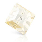 Preciosa® Loch Square 1H Sew-on Stones 10mm Crystal Blond Flare