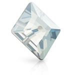 Preciosa® Loch Square 1H Sew-on Stones 10mm Crystal Lagoon