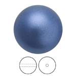 Preciosa® Nacre Round Pearl MAXIMA 1H - 4mm Pearl Effect Blue