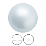 Preciosa® Nacre Round Pearl MAXIMA 1H - 6mm Pearl Effect Light Blue