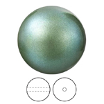 Preciosa® Nacre Round Pearl MAXIMA 1H - 5mm Pearlescent Green