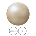 Preciosa® Nacre Round Pearl MAXIMA 1H - 12mm Pearlescent Yellow