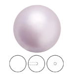 Preciosa® Nacre Round Pearl MAXIMA 1/2H - 8mm Pearl Effect Lavender