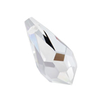 Preciosa® Drop Pendant 1H - 11x5.5mm Crystal Clear