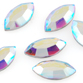 SWAROVSKI® ELEMENTS (2200) Navette Hot Fix Rhinestones 4x2mm Crystal AB