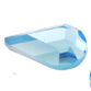 SWAROVSKI® ELEMENTS (2300) Drop Flat Back Rhinestones 10x6mm Aquamarine