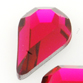 SWAROVSKI® ELEMENTS (2300) Drop Flat Back Rhinestones 10x6mm Scarlet