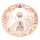 SWAROVSKI® ELEMENTS (3188) XIRIUS Lochrose Sew-on Rhinestones 4mm Light Peach