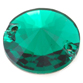 SWAROVSKI® ELEMENTS (3200) Rivoli Sew-on Rhinestones 12mm Emerald