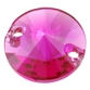 SWAROVSKI® ELEMENTS (3200) Rivoli Sew-on Rhinestones 10mm Fuchsia